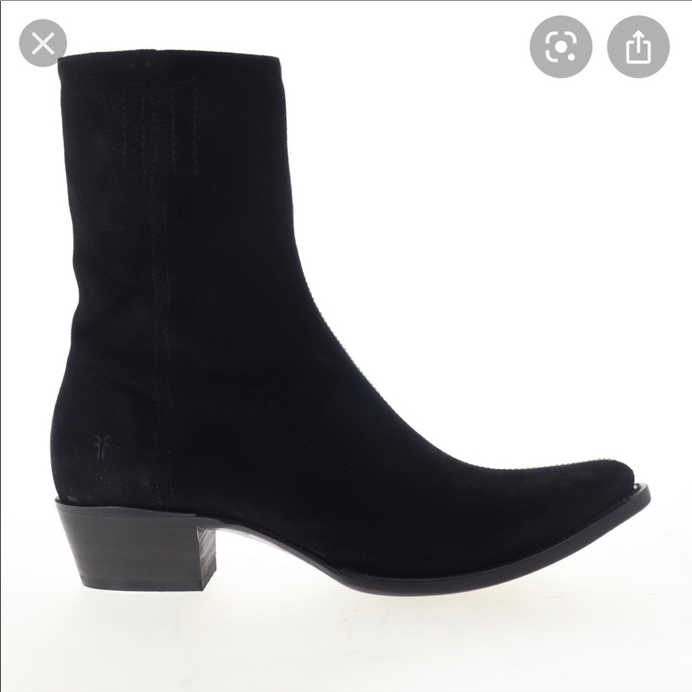 Frye heartbreaker inside zip boot